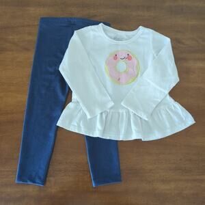 Girl two-piece long sleeve pant set 24  New NT